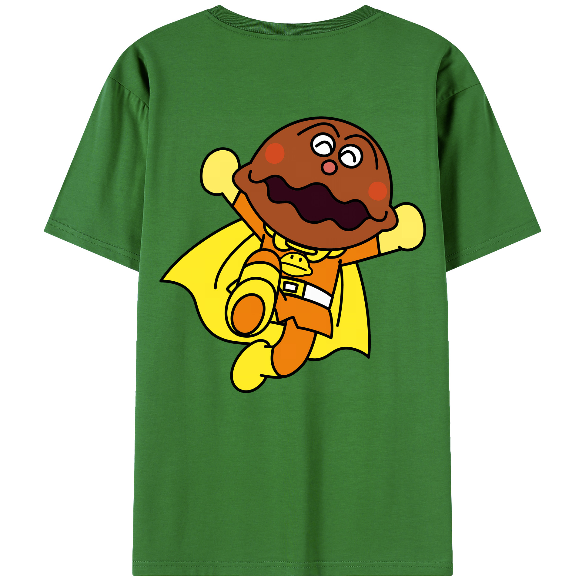 （画像用） アンパンマン Anpanman レディース半袖Tシャツ(バックプリント)